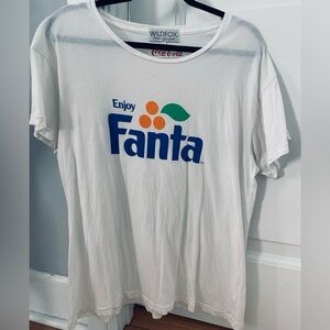 WILDFOX PRINTED “FANTA” SHORT SLEEVE TEE SHIRT